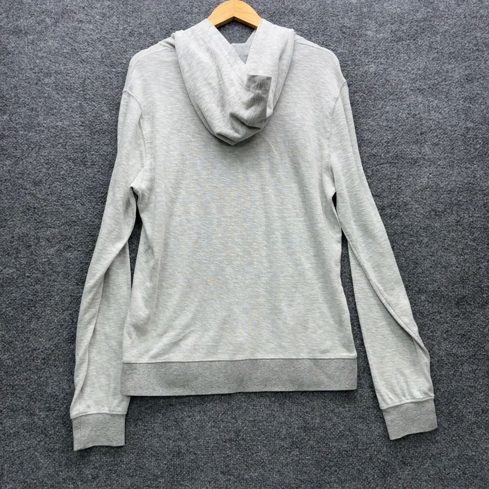 Lucky Brand‎ Hoodie Mens Small Gray Long Sleeve Lightweight Casual Fleece